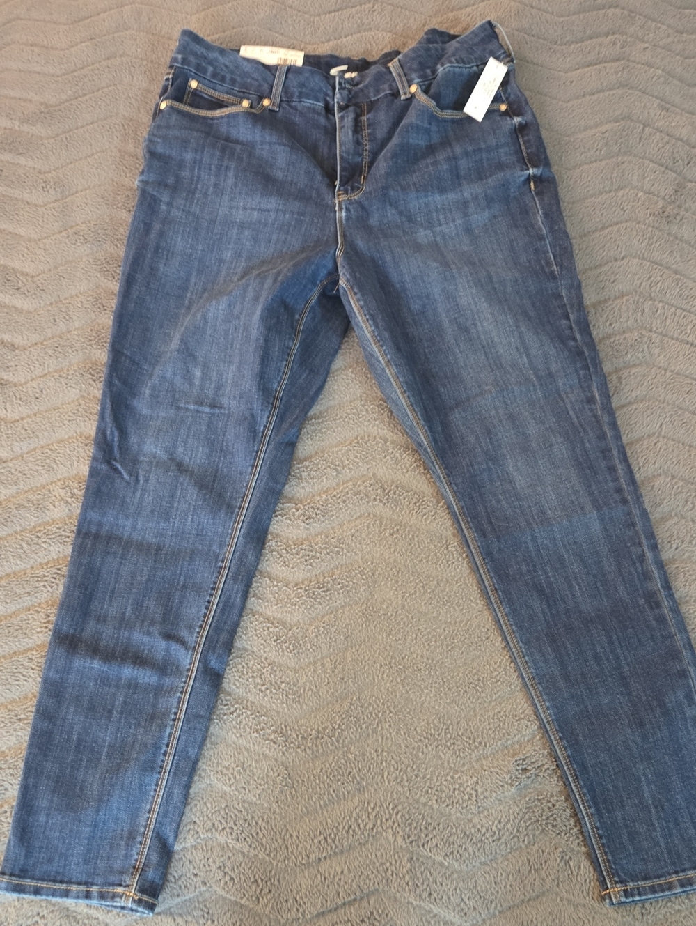 Seven7 Women's Dark Blue Skinny Jeans